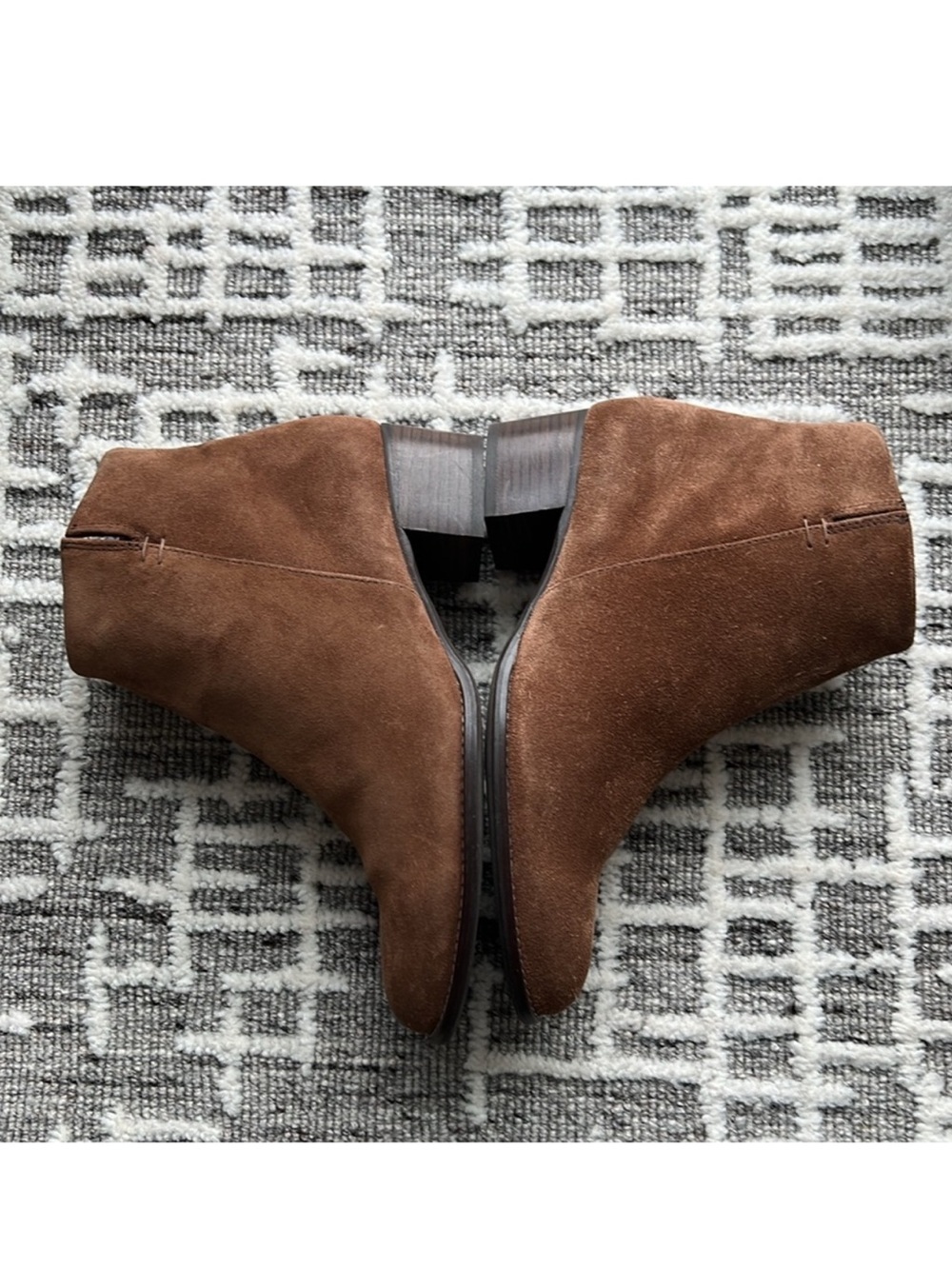 Paul green suede block ankle heel bootie - Picture 8 of 16
